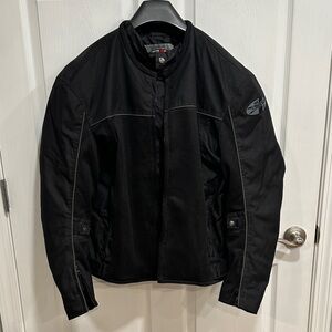 Joe Rocket Black Motorcycle Jacket